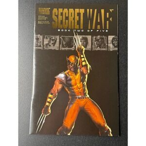 Marvel Secret War Book Two of Five Wolverine Cover Brian Michael Bendis 2004